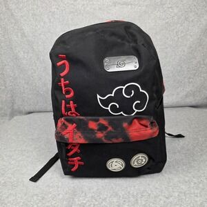 Naruto Shippuden Akatsuki Cloud Red Wash Anime Backpack